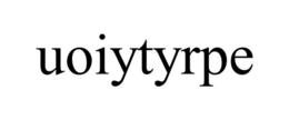 UOIYTYRPE trademark