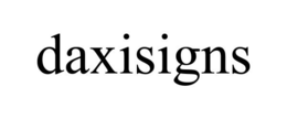 DAXISIGNS trademark