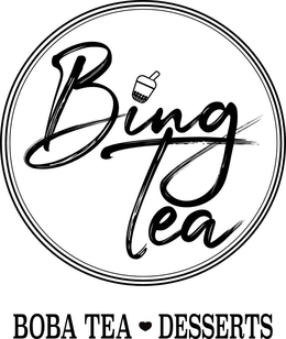 BING TEA; BOBA TEA, DESSERTS trademark
