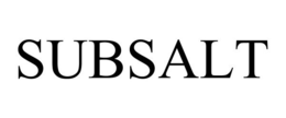 SUBSALT trademark