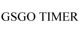 GSGO TIMER trademark