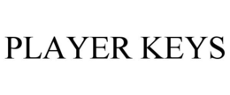 PLAYER KEYS trademark