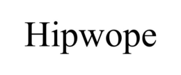 HIPWOPE trademark