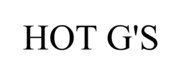 HOT G'S trademark