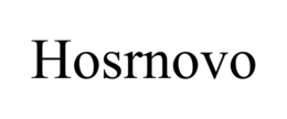 HOSRNOVO trademark