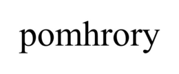 POMHRORY trademark