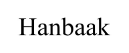 HANBAAK trademark