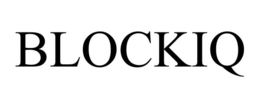 BLOCKIQ trademark