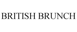 BRITISH BRUNCH trademark