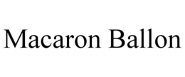 MACARON BALLON trademark