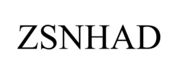 ZSNHAD trademark