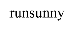 RUNSUNNY trademark