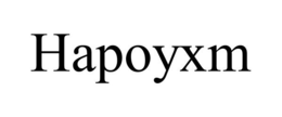 HAPOYXM trademark