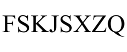 FSKJSXZQ trademark