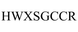 HWXSGCCR trademark