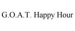 G.O.A.T. HAPPY HOUR trademark