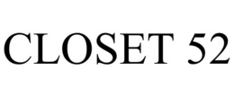 CLOSET 52 trademark