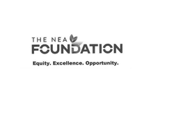 THE NEA FOUNDATION EQUITY. EXCELLENCE. OPPORTUNITY. trademark