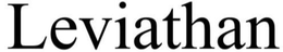 LEVIATHAN trademark