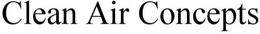 CLEAN AIR CONCEPTS trademark