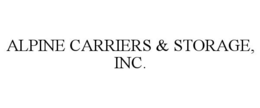 ALPINE CARRIERS & STORAGE, INC. trademark