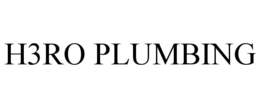 H3RO PLUMBING trademark