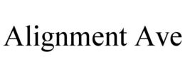 ALIGNMENT AVE trademark