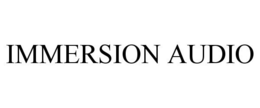 IMMERSION AUDIO trademark