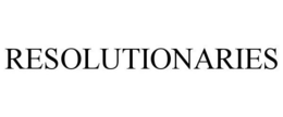 RESOLUTIONARIES trademark