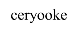 CERYOOKE trademark