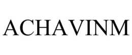 ACHAVINM trademark