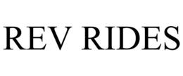 REV RIDES trademark