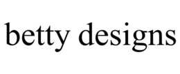 BETTY DESIGNS trademark