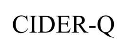CIDER-Q trademark