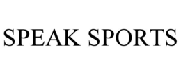 SPEAK SPORTS trademark