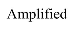 AMPLIFIED trademark