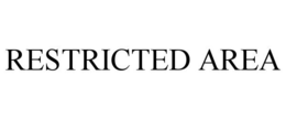 RESTRICTED AREA trademark