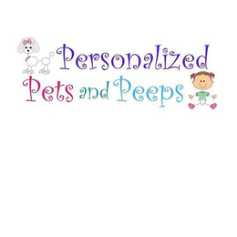 PERSONALIZED PETS AND PEEPS trademark