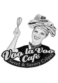 VOO LA VOO CAFÉ SWEET & SAVORY CREPES trademark