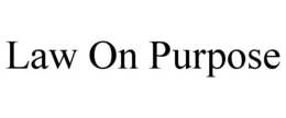 LAW ON PURPOSE trademark