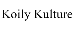 KOILY KULTURE trademark