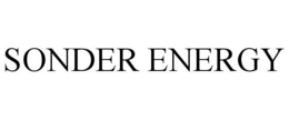 SONDER ENERGY trademark