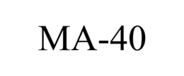 MA-40 trademark