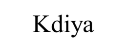 KDIYA trademark