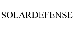 SOLARDEFENSE trademark