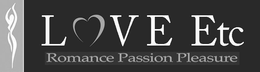 LOVE ETC ROMANCE PASSION PLEASURE trademark