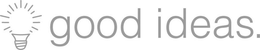 GOOD IDEAS. trademark