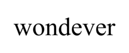 WONDEVER trademark