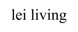 LEI LIVING trademark