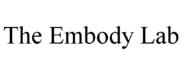 THE EMBODY LAB trademark